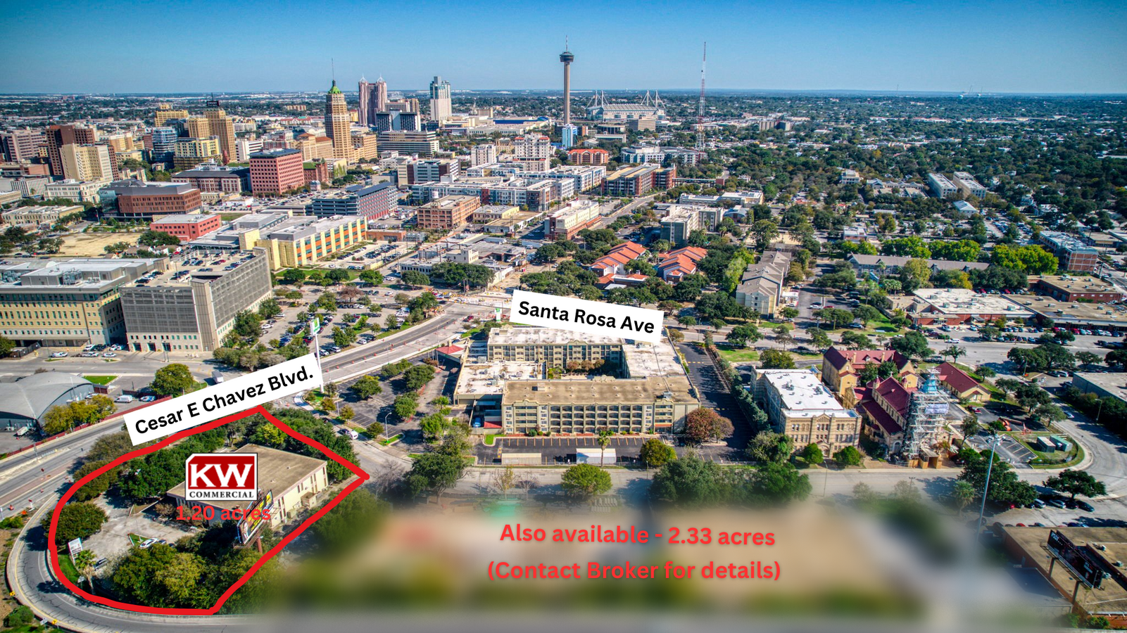 406 W Cesar E Chavez Blvd, San Antonio, TX 78204 - Redevelopment Lot ...