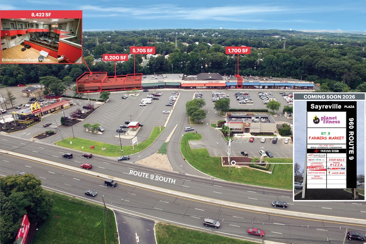 960a Rte 9, Sayreville, NJ for lease Building Photo- Image 1 of 3