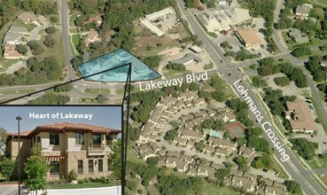2220 Lakeway Blvd, Austin, TX - AERIAL  map view