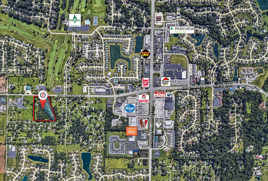 11231-11305 Coldwater Road Rd, Fort Wayne, IN for sale - Building Photo - Image 3 of 5