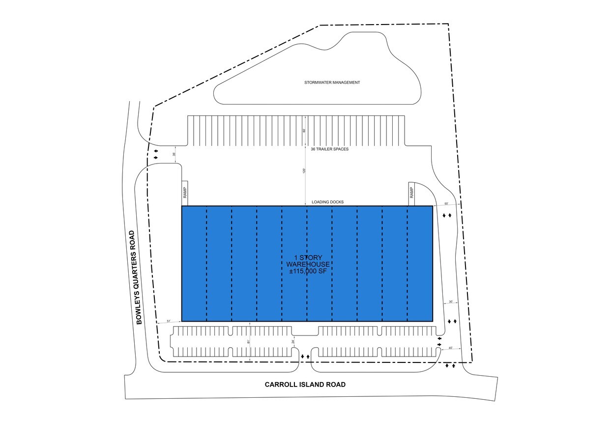 3407 Carroll Island Rd, Middle River, MD 21220 Build to Suit