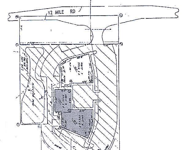 37899 W 12 Mile Rd, Farmington Hills, MI for lease - Plat Map - Image 3 of 7