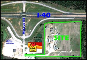 12605 S McLoud Rd, Mcloud OK - Truck Stop