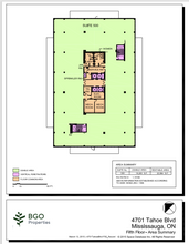 4701 Tahoe Blvd, Mississauga, ON for lease Floor Plan- Image 1 of 1