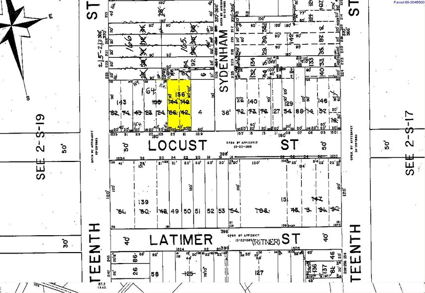 1521-1523 Locust St, Philadelphia, PA for lease - Plat Map - Image 2 of 7