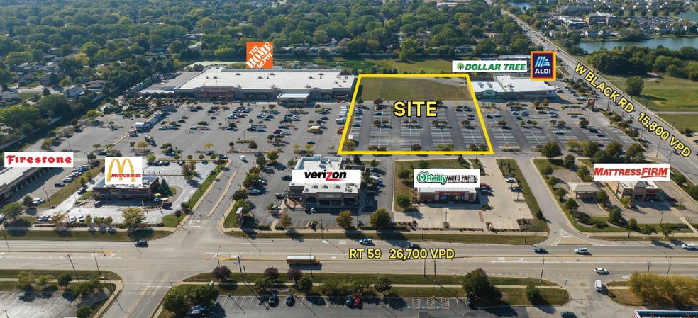 SWC Route 59, Shorewood, IL for sale - Building Photo - Image 1 of 2