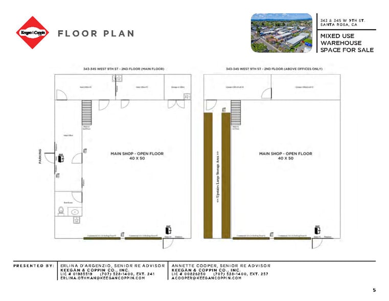 343-345 W 9th St, Santa Rosa, CA for sale - Floor Plan - Image 3 of 22