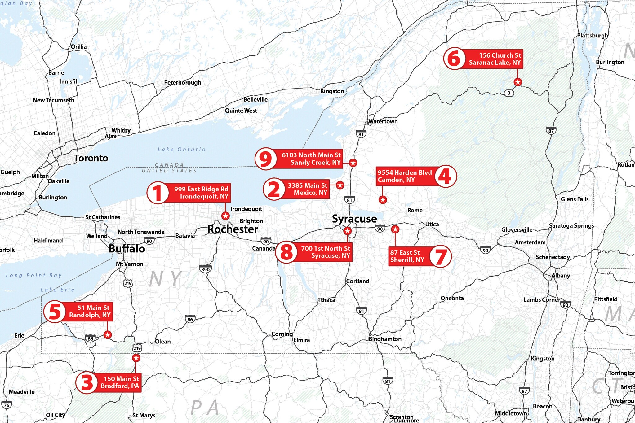 TOPS FRIENDLY MARKETS Rochester, NY for Sale