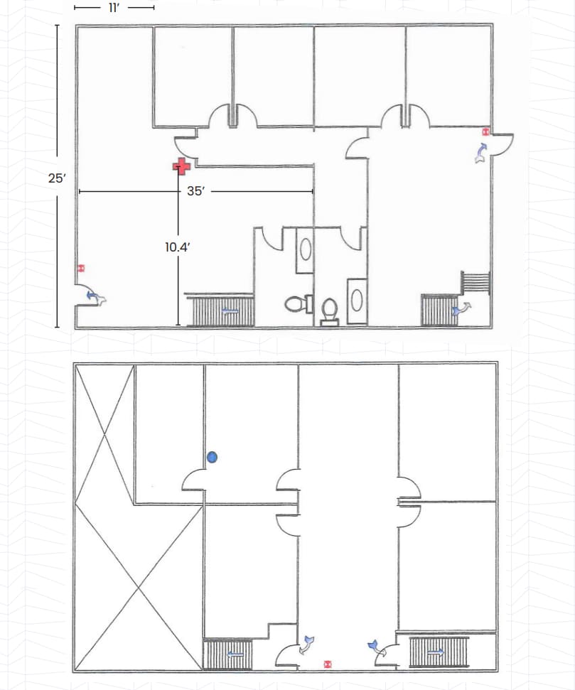 7471 Edgar Industrial Bnd, Red Deer, AB for lease Floor Plan- Image 1 of 2
