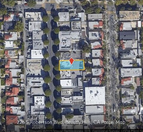 228-228 S Robertson Blvd, Beverly Hills, CA for sale Aerial- Image 1 of 1