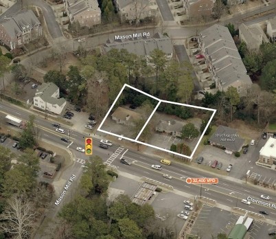 1799-1805 Clairmont Rd, Decatur, GA for sale - Aerial - Image 2 of 5