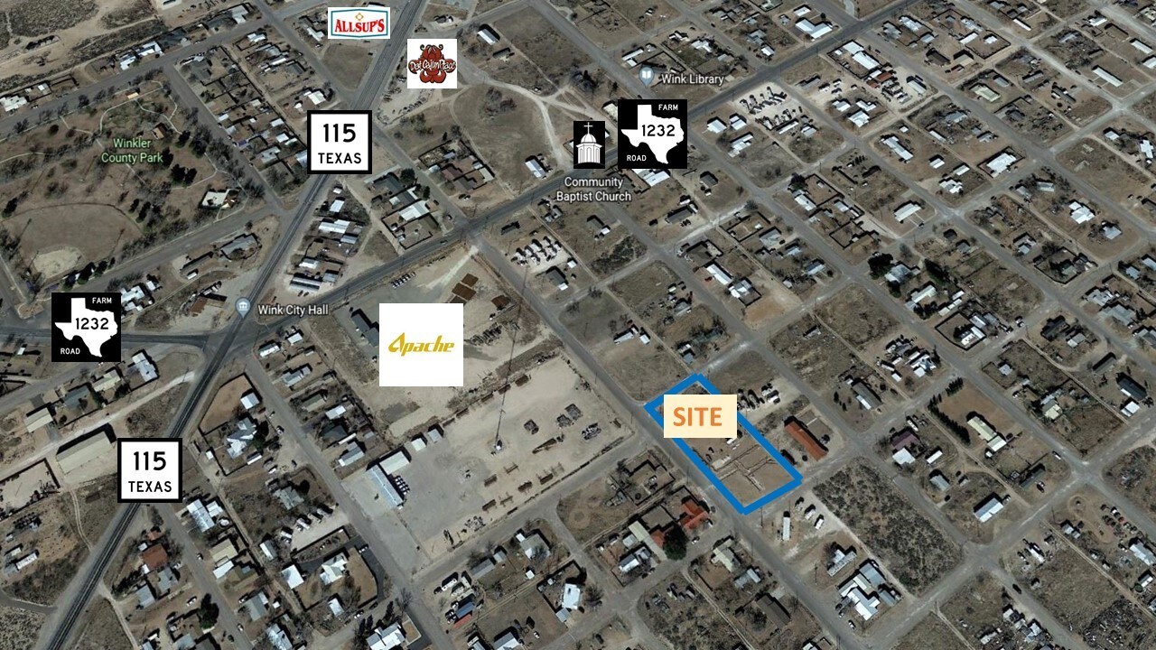 319 S Pyote Ave, Wink, TX, 79789 Trailer/Camper Park Property For