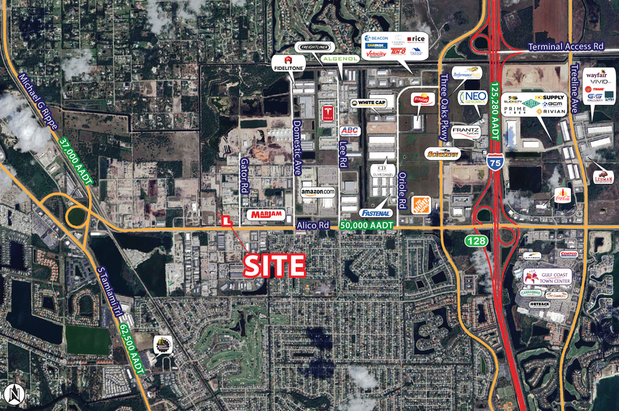 16940 Gator Rd, Fort Myers, FL for lease - Aerial - Image 2 of 3