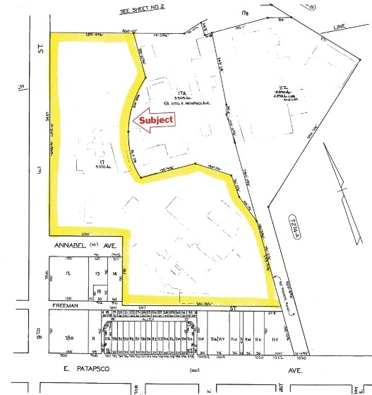 3437 9th St, Baltimore, MD for sale Plat Map- Image 1 of 1