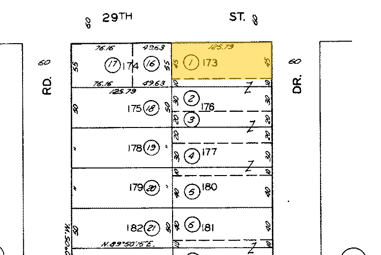 2901 Somerset Dr, Los Angeles, CA for sale - Plat Map - Image 2 of 17