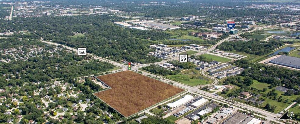 NWC of Route 59 & Butterfield Road, Warrenville, IL for sale - Primary Photo - Image 1 of 3