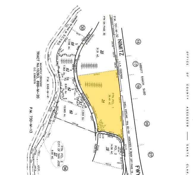 620 N McCarthy Blvd, Milpitas, CA for lease - Plat Map - Image 2 of 2