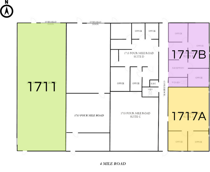 1711 4 Mile Rd NE, Grand Rapids, MI for lease - Building Photo - Image 2 of 3