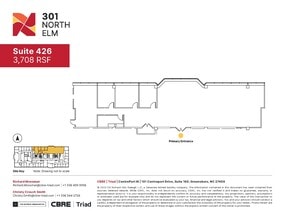 301 N Elm St, Greensboro, NC for lease Floor Plan- Image 1 of 1