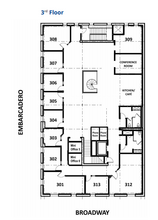 101 Broadway, Oakland, CA for lease Floor Plan- Image 1 of 1