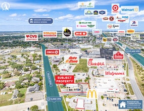 1304 Wildcat Dr, Portland, TX - AERIAL  map view - Image1