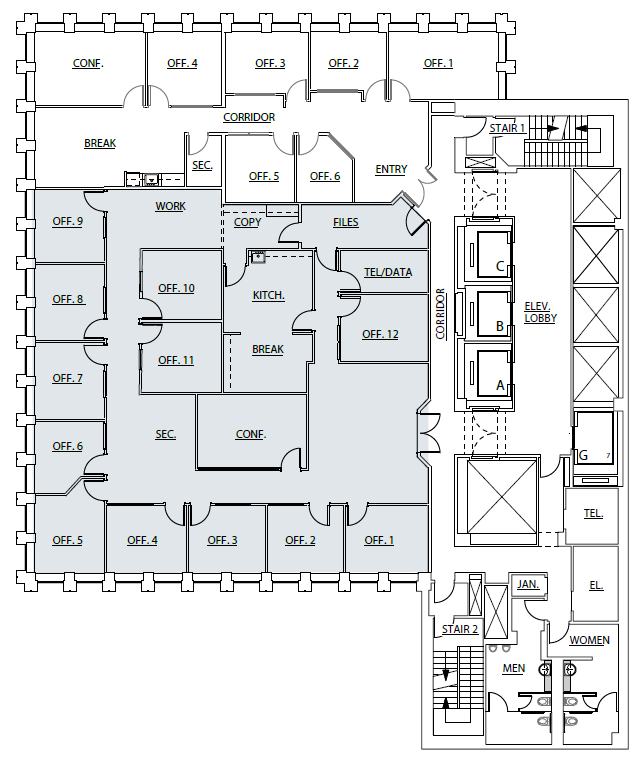 456 Montgomery St, San Francisco, CA for lease Floor Plan- Image 1 of 1