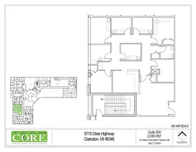 6770 Dixie Hwy, Clarkston, MI for lease Floor Plan- Image 1 of 1