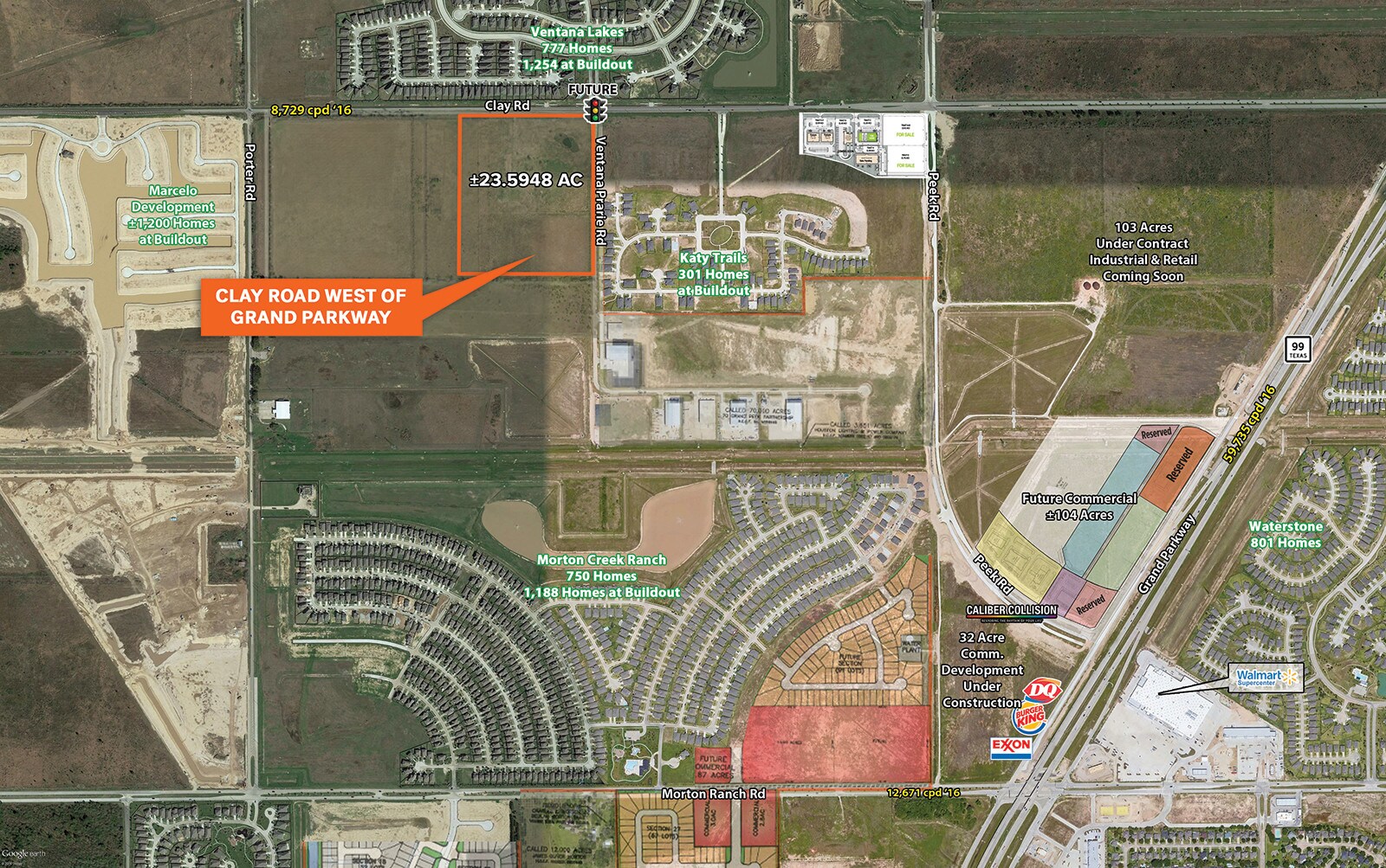 Grand Parkway & Clay Rd, Katy, TX for sale Building Photo- Image 1 of 1