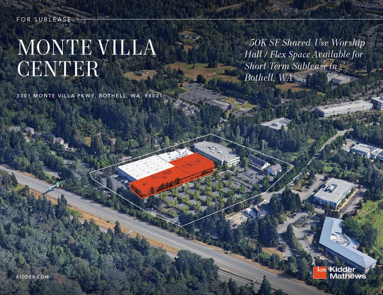 3301 Monte Villa Pky, Bothell, WA for lease - Aerial - Image 1 of 4