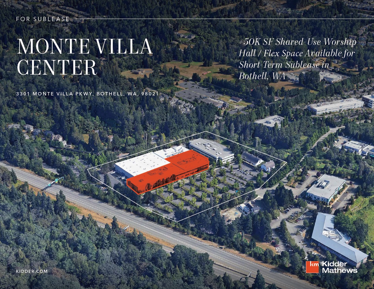 3301 Monte Villa Pky, Bothell, WA for lease Aerial- Image 1 of 5