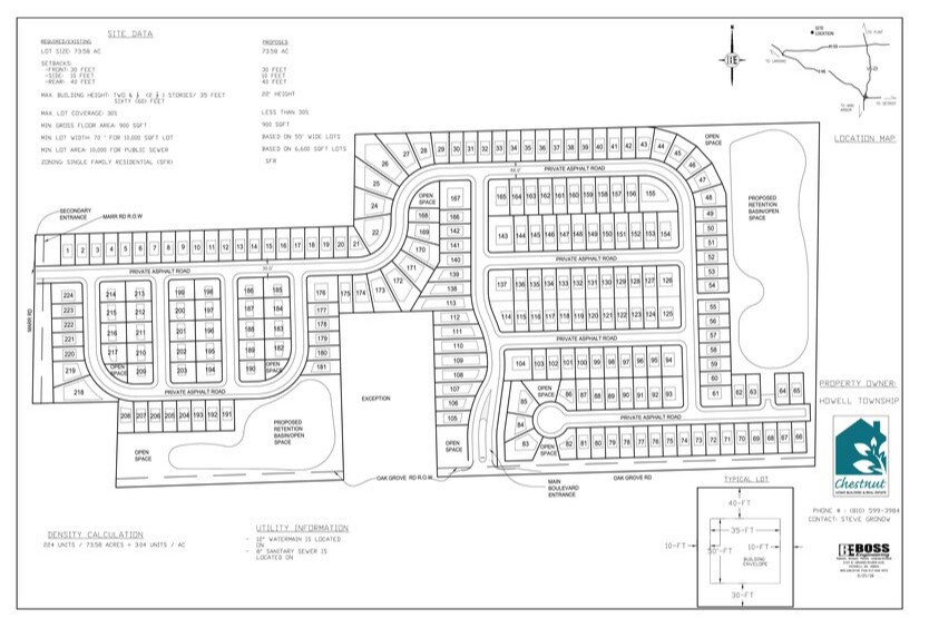 SE Oak Grove & E Marr Rd, Howell, MI for sale Other- Image 1 of 1