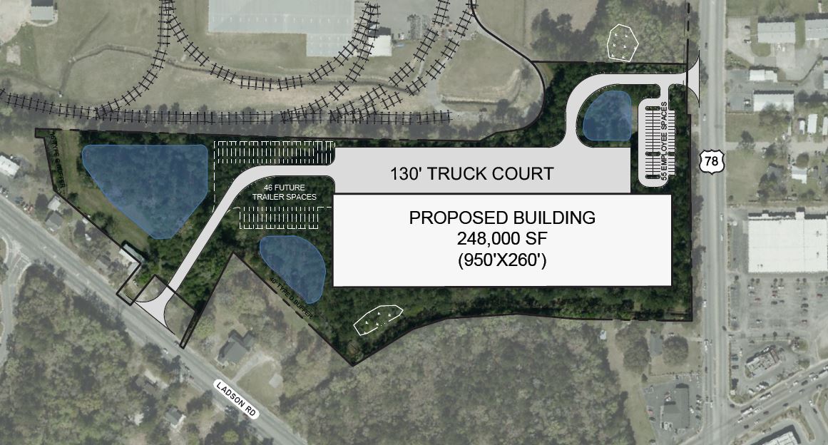 Highway 78 & Ladson Rd, Ladson, SC for lease Site Plan- Image 1 of 2