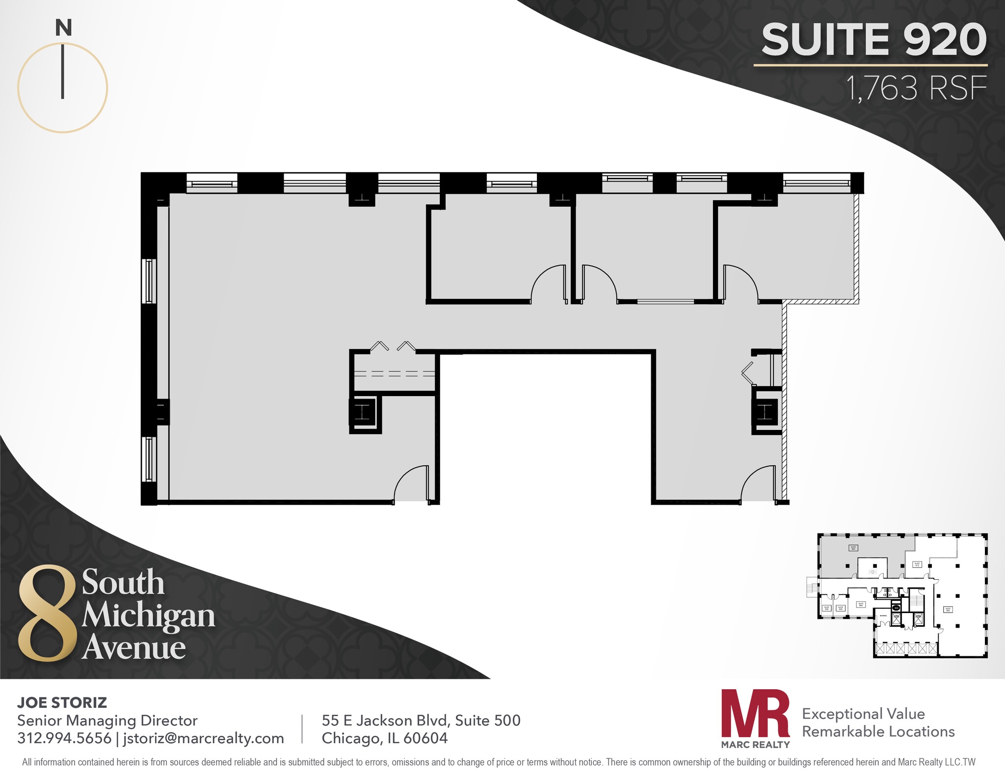 8 S Michigan Ave, Chicago, IL for lease Floor Plan- Image 1 of 1