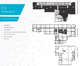 606-612 Howard St, San Francisco, CA for lease Floor Plan- Image 1 of 1