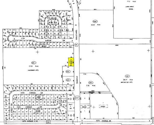 1210 Seminole Blvd, Largo, FL for sale Plat Map- Image 1 of 1