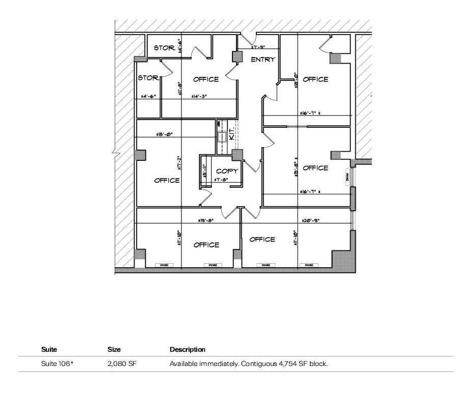 8120 Woodmont Ave, Bethesda, MD for lease Floor Plan- Image 1 of 1