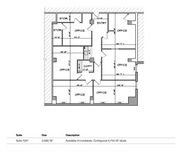 8120 Woodmont Ave, Bethesda, MD for lease Floor Plan- Image 1 of 1