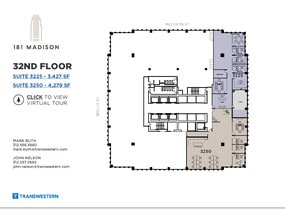 181 W Madison St, Chicago, IL for lease Floor Plan- Image 2 of 2