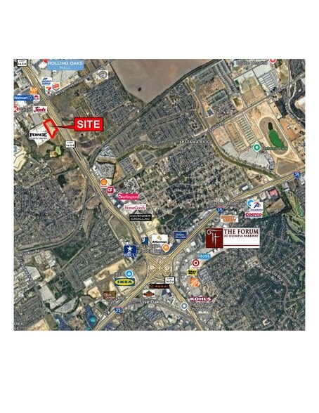 N Loop 1604 E, San Antonio, TX for sale - Aerial - Image 2 of 4