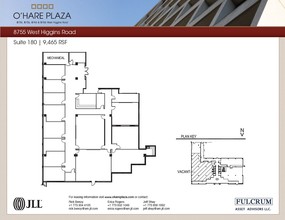 8725 W Higgins Rd, Chicago, IL for lease Floor Plan- Image 1 of 1