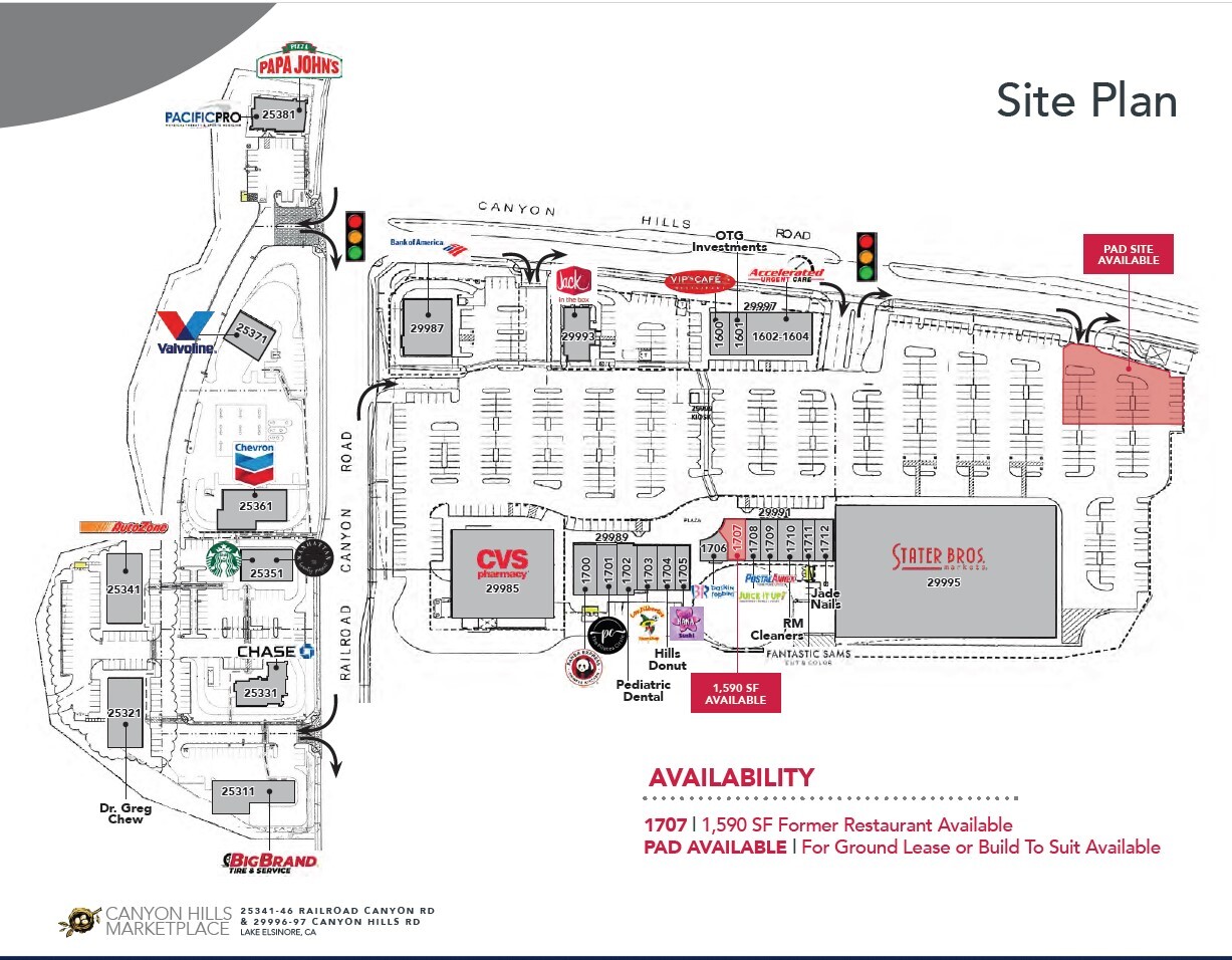 29985 Canyon Hills Rd, Lake Elsinore, CA for lease Site Plan- Image 1 of 1