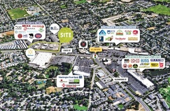 7403 W Saxton Dr, Boise, ID - AERIAL  map view