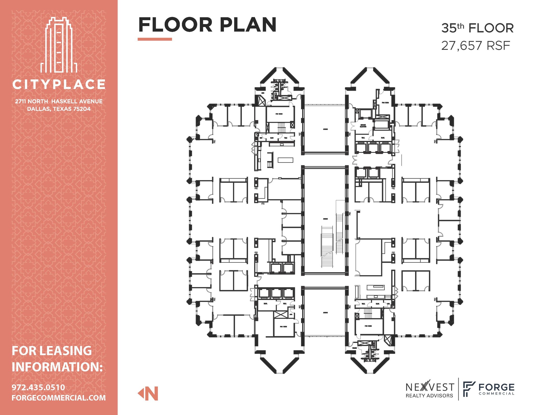 2711 N Haskell Ave, Dallas, TX for lease Floor Plan- Image 1 of 1