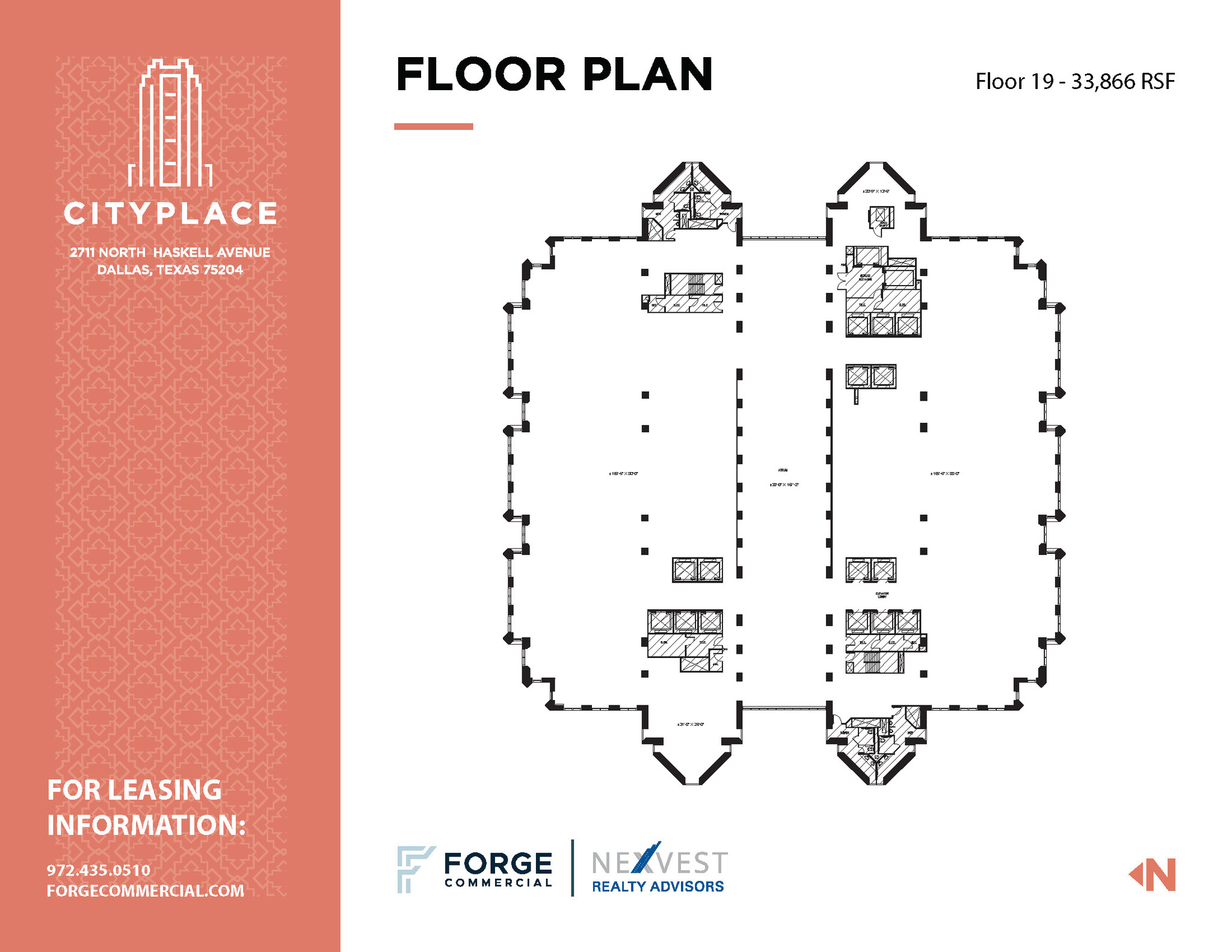 2711 N Haskell Ave, Dallas, TX for lease Floor Plan- Image 1 of 1