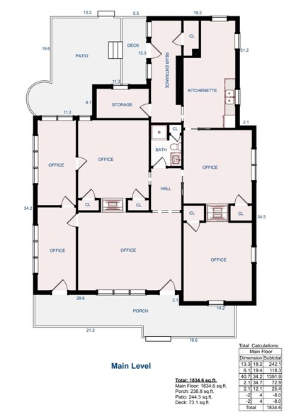 21024 Catawba Ave, Cornelius, NC for lease - Floor Plan - Image 2 of 18