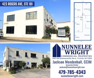 More details for 423 Rogers Ave, Fort Smith, AR - Office for Lease