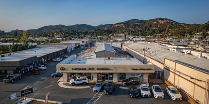 535 Francisco Blvd E, San Rafael, CA - aerial  map view