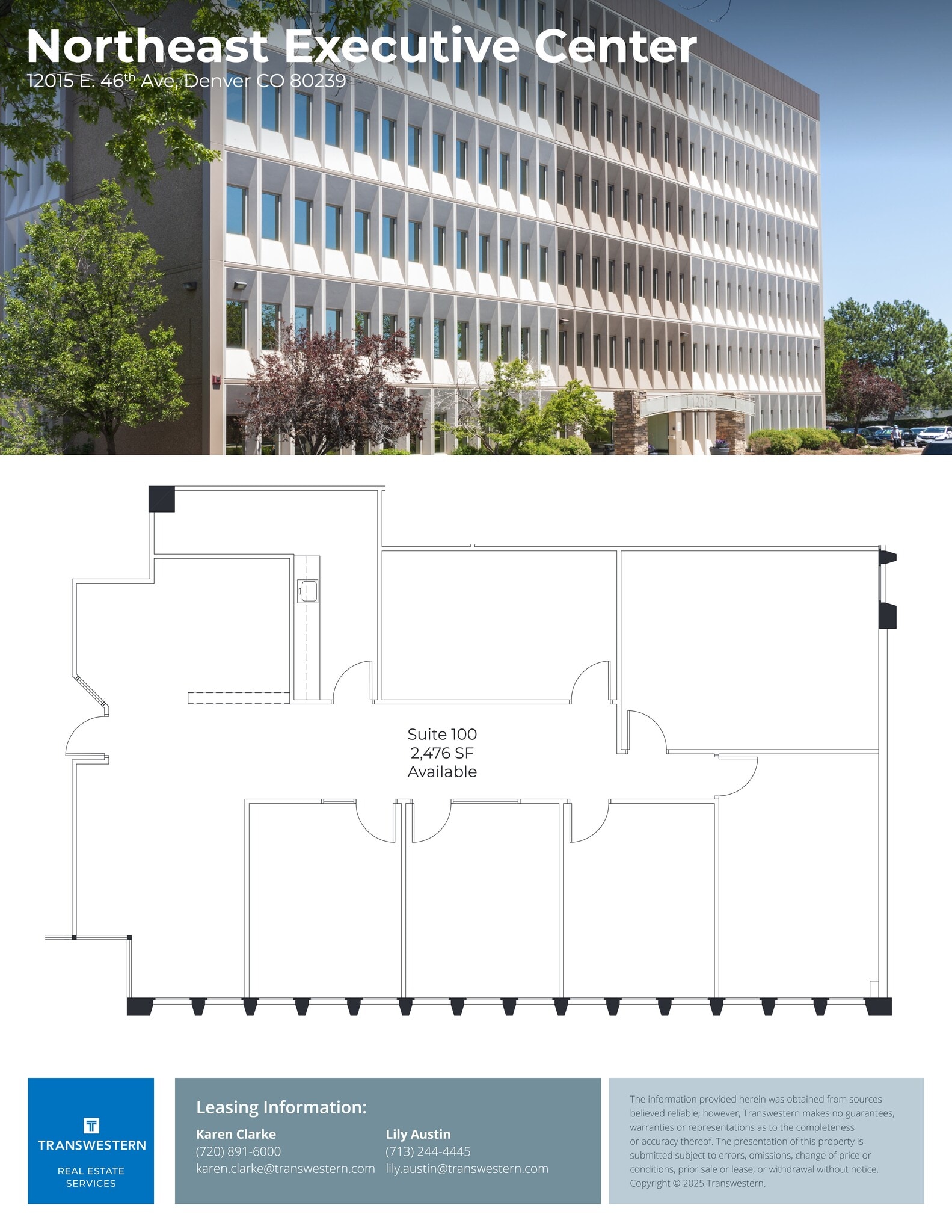 12015 E 46th Ave, Denver, CO for lease Site Plan- Image 1 of 1