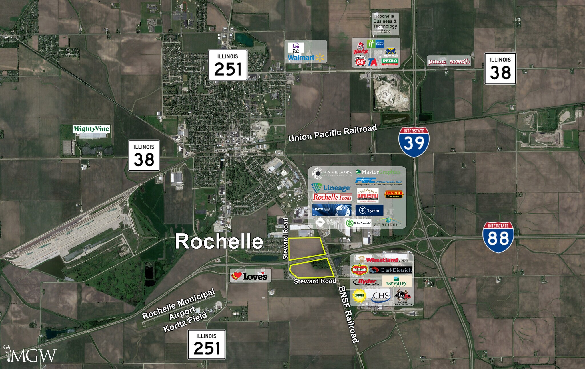 S Steward Rd, Rochelle, IL for sale Building Photo- Image 1 of 1