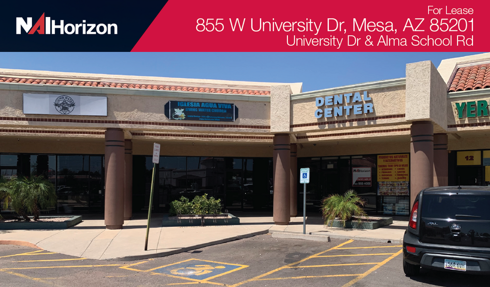 855 W University Dr, Mesa, AZ for lease - Building Photo - Image 1 of 9